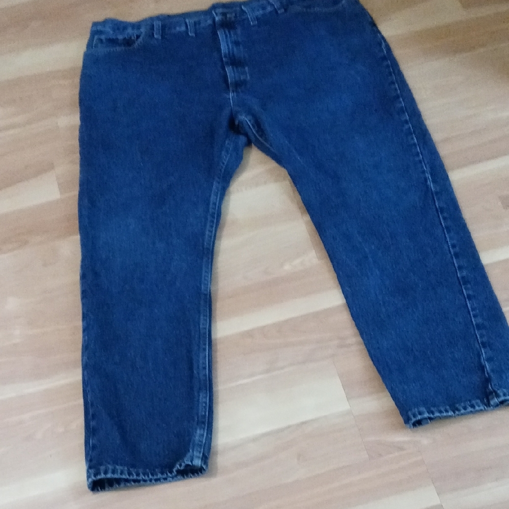 Wrangler Men’s Dark Blue Relaxed Fit Jeans